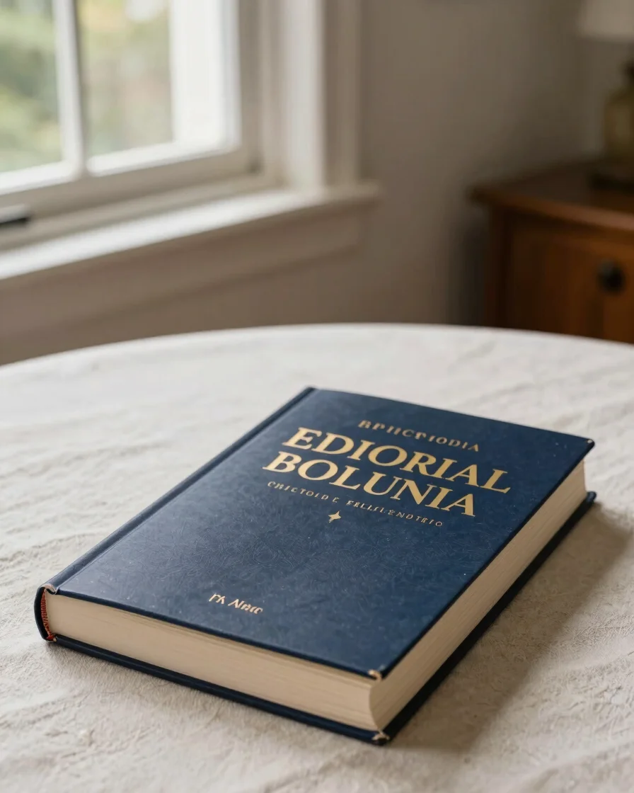 Editorial book photography, cover of a Christian devotional book